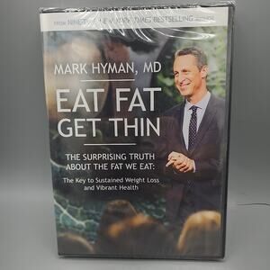 Eat Fat Get Thin - DVD - Mark Hyman MD. Factory Sealed